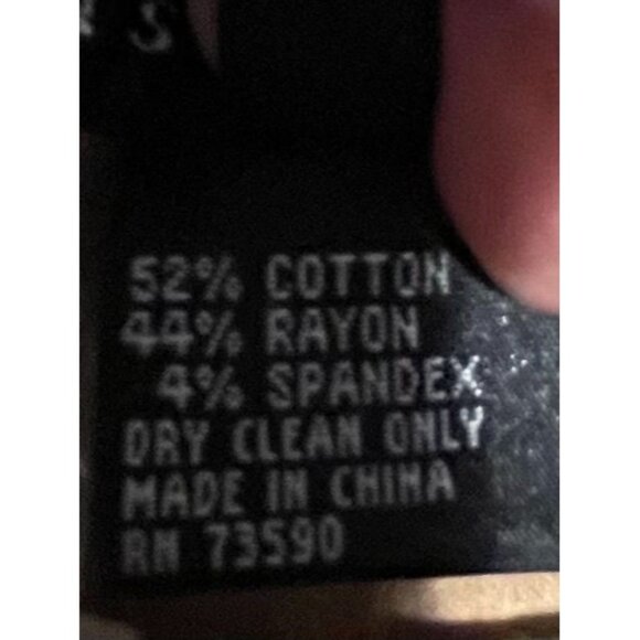 Yansi Fugel Tan Patterned Capri Pants Size 14 - Picture 5 of 10